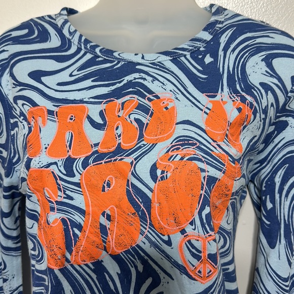 NWT Urban Outfitters Marble Print Baby Tee size M - Picture 5 of 8